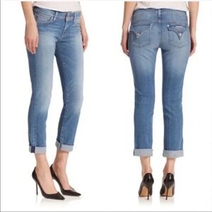 HUDSON | Women’s Light Wash Ginny Straight Ankle Cuff Jean | Size 27